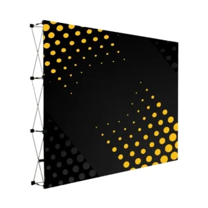 Media Banner Wall Frame With Fabric Print Master - PrintStuff South Africa