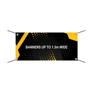 Pvc Black Backed Pvc Banner With Eyelets Up To 1.3M Wide Master - PrintStuff South Africa