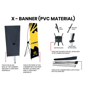 X Banner Description - PrintStuff South Africa